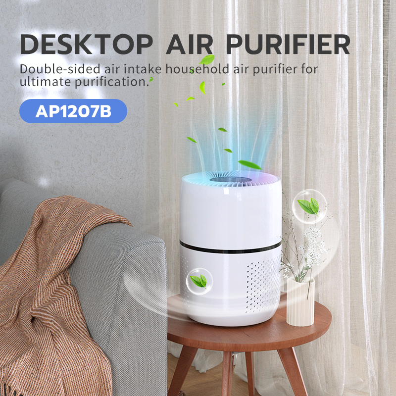 Escritorio de escritorio UV Aromaterapia Desktop Ozone Ozone Purificador de aire libre para el hogar