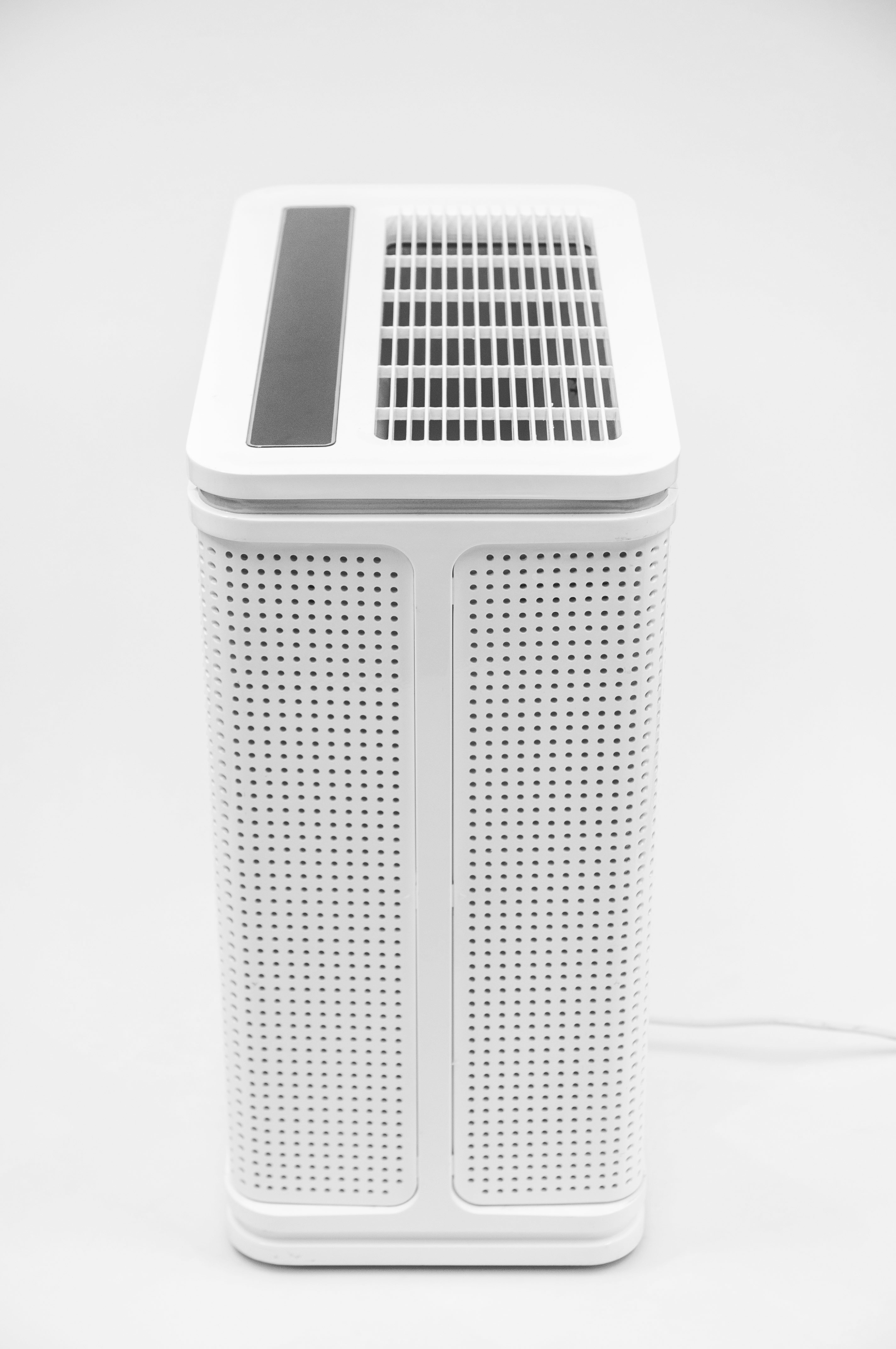 alto CADR ETL TUya wifi Control Carbón activado Pantalla de temperatura y humedad Purificador de aire UV