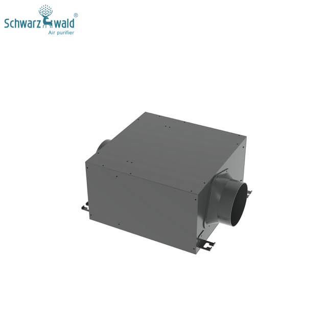 Sistema de ventilación de aire fresco de una dirección con filtro HEPA